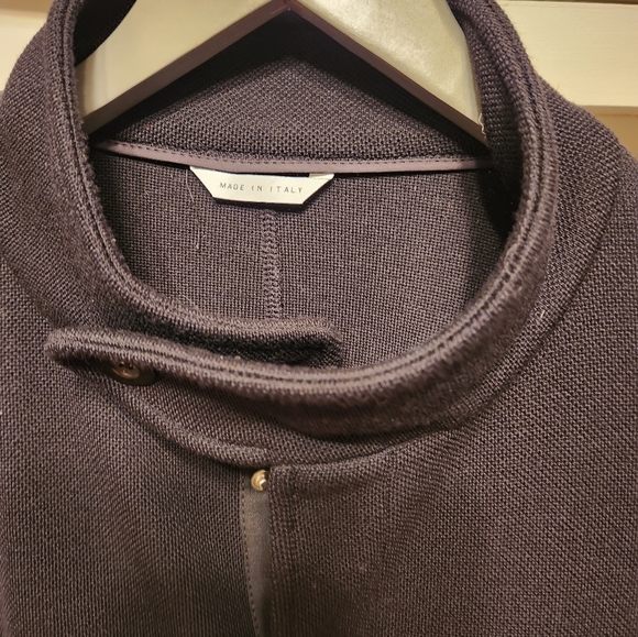 🎉🍀⭐💯Armani Collezioni AUTHENTIC size 46, Men's black snap buttons jacket, - Picture 5 of 11